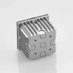 Arcchio aplique empotrable Zamo, G9, blanco, 12cm, metal, IP65
