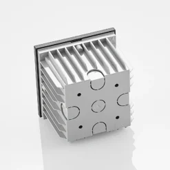 Arcchio aplique empotrable Zamo, G9, negro, 12 cm, IP65