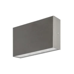 Arcchio Aplique LED para exterior Karline, 1060 lm, acero inoxidable, IP65