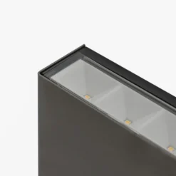 Arcchio Aplique LED para exterior Karline, 1060 lm, acero inoxidable, IP65