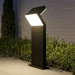 Arcchio baliza LED Havin, antracita, metal, 60 cm