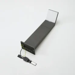 Arcchio, bolardo luminoso LED Yolena, 60 cm, antracita, aluminio