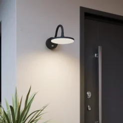 Arcchio Fineria aplique LED para exterior, sensor
