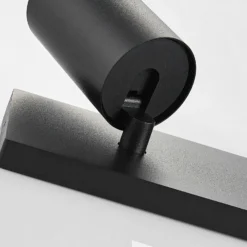 Arcchio Foco Brinja, negro, angular, Ø 6 cm, 3 luces, GU10