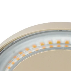 Arcchio LED lámpara de mesa recargable Thenra, beige, soporte de pared