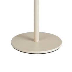 Arcchio LED lámpara de mesa recargable Thenra, beige, soporte de pared