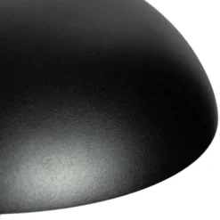 Arcchio LED lámpara de mesa recargable Thenra, negro, soporte de pared