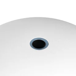 Arcchio LED lámpara de mesa recargable Thenra, blanco, soporte de pared