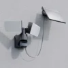 Arcchio Lissano Foco de pared LED solar con sensor