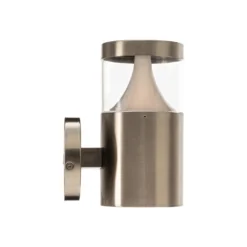 Arcchio Rudolfine aplique de exterior, acero inoxidable V4A