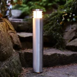 Aruba - Bolardo luminoso de acero inoxidable V4A