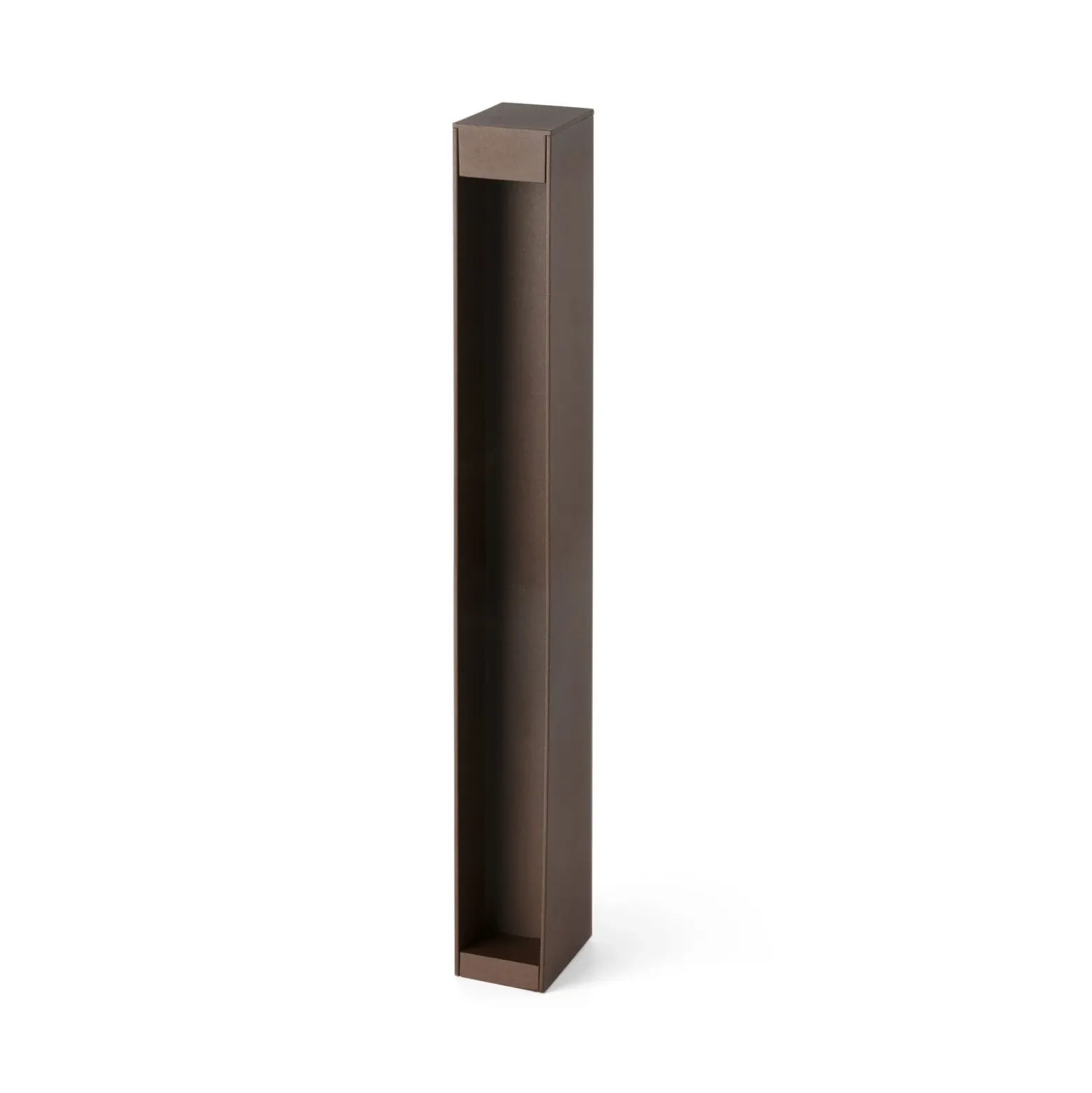 Baliza LED Cerler, marrón, 60 cm, metal, IP65, CCT