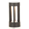 Baliza LED Jordis de Lindby, 22 cm, antracita, aluminio