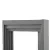 Baliza LED Lucande Ashkan, altura 40 cm, antracita, IP65