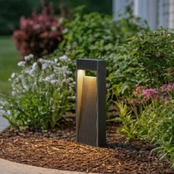 Baliza LED Lucande Tavion, 40 cm, antracita, IP65