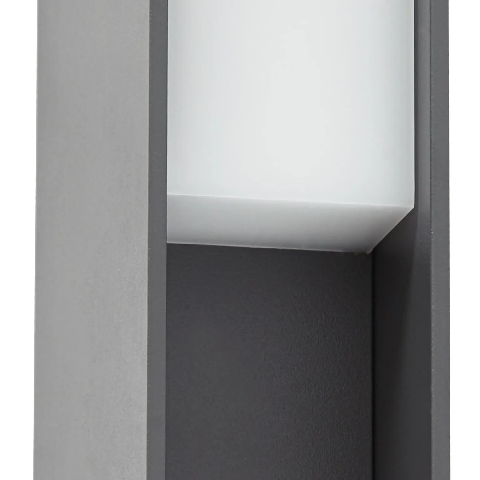 Baliza LED Lucande Teerk, altura 30 cm, antracita, IP65