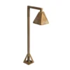 Baliza LED Silva Edge, 50 x 19 cm, latón antiguo