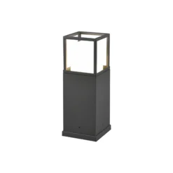 Baliza LED Witham, 40 cm de altura, antracita, CCT, IP54