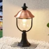 Baliza Lindby Clint, 53 cm, metal, resistente al agua salada, E27