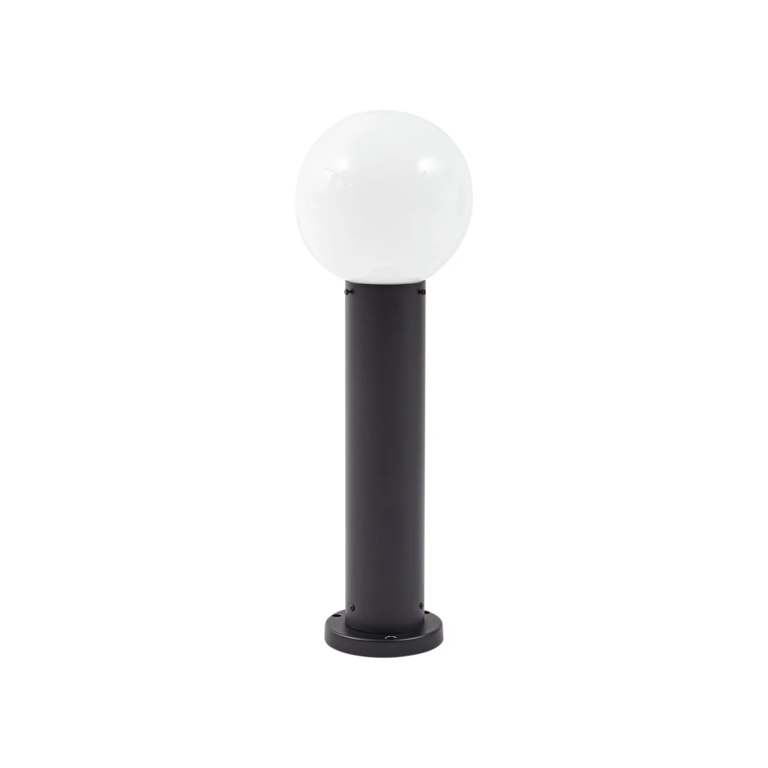 Baliza Lindby Dangan, negro/blanco, altura 60 cm, cristal
