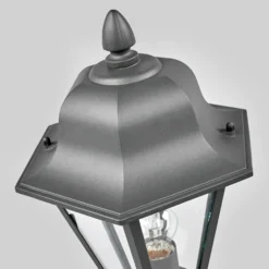 Baliza Lindby Edana, 52 cm, antracita, E27, IP44