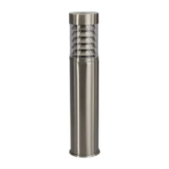 Baliza Lindby Enja, 50 cm, acero inoxidable, IP44, E27