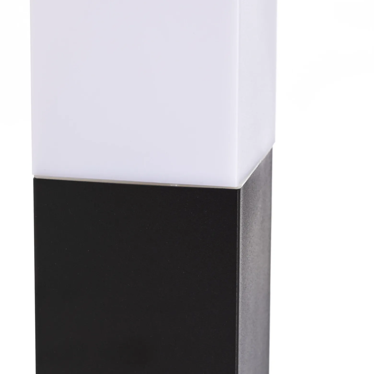 Baliza Lindby Honula, 45 cm, gris oscuro, IP44, E27