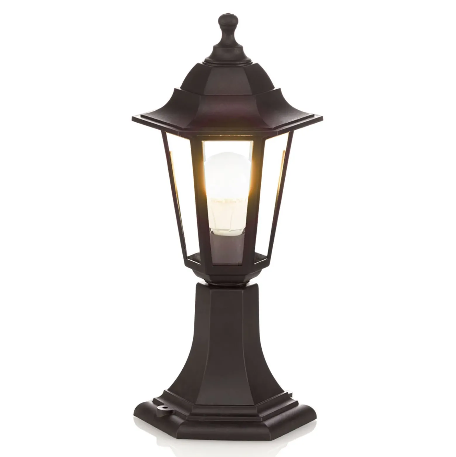 Baliza Lindby Nane, 42 cm, farol, resistente al agua salada, E27