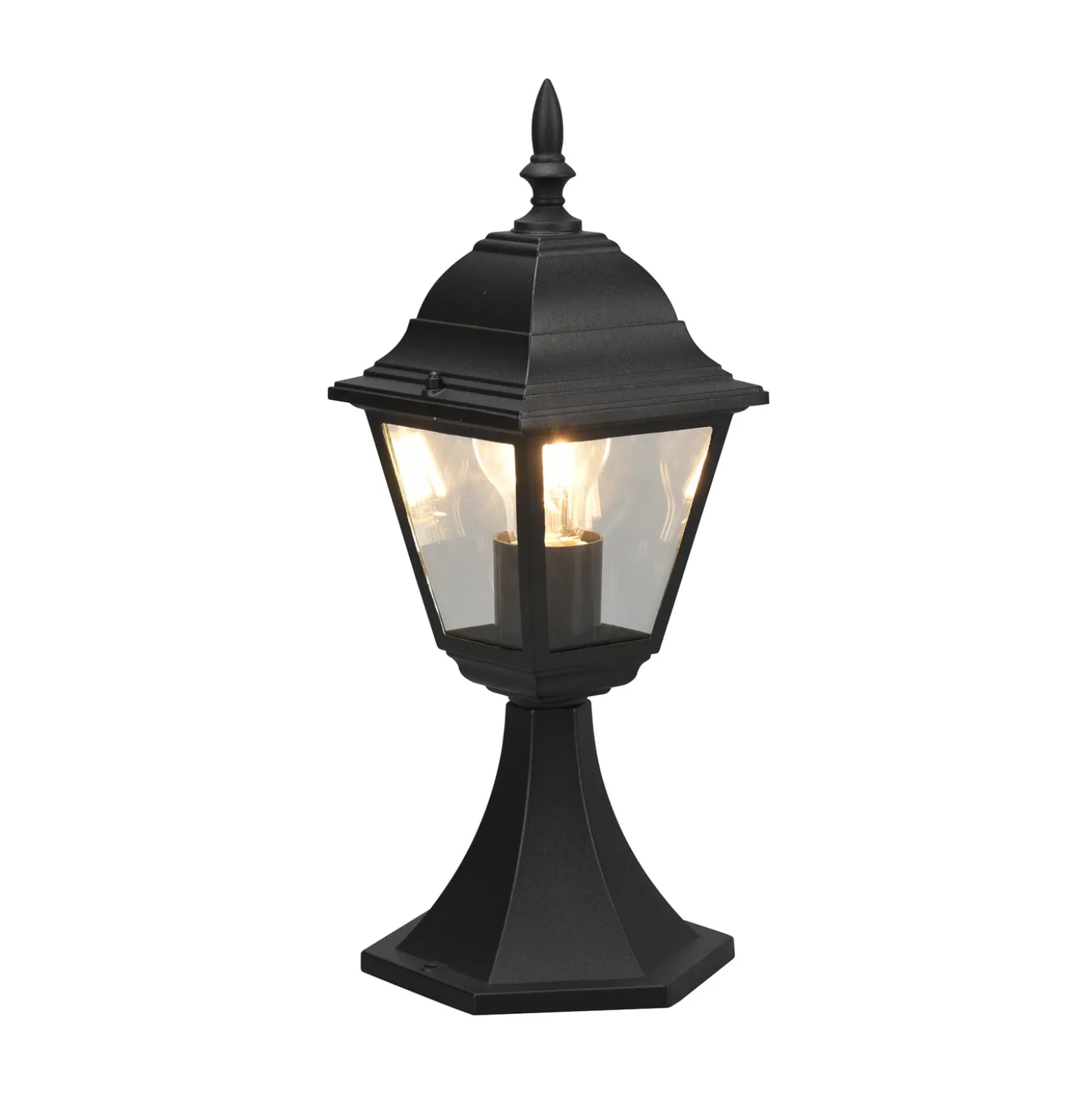 Baliza Livenza, negra, altura 39 cm, aluminio, IP44