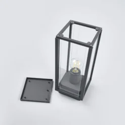 Baliza Lucande Annalea, 35 cm, antracita, IP54