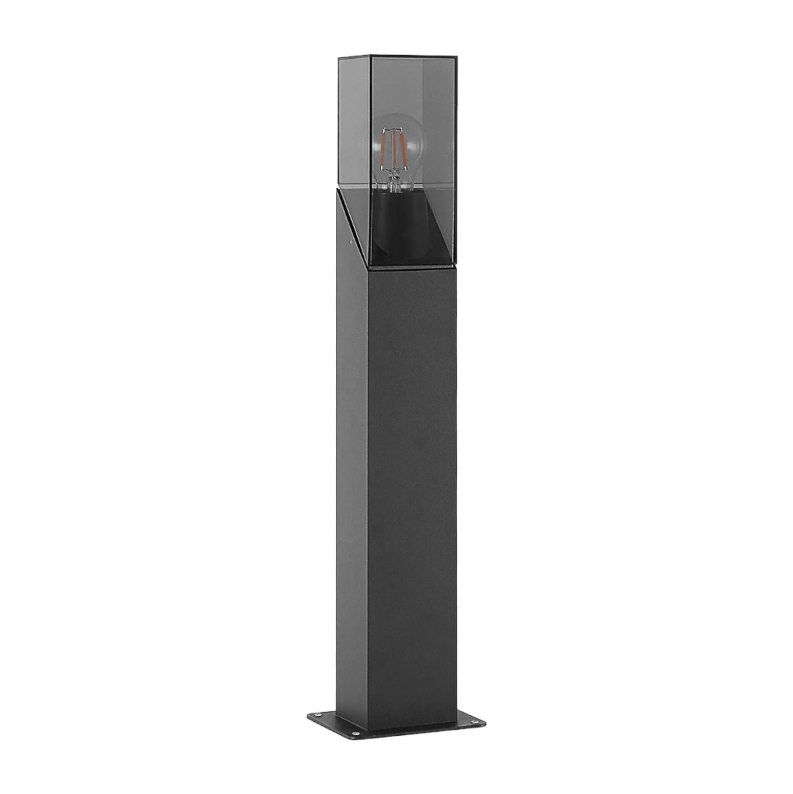 Baliza Lucande «Fiola», 60 cm, antracita, IP54