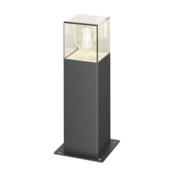 Baliza Lucande Keke, altura 30 cm, antracita, aluminio
