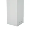 Baliza Lucande Kiran, 60 cm, con sensor, gris claro, IP44