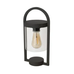 Baliza Maya, gris oscuro, IP54, altura 35,5 cm