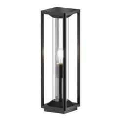 Baliza Maytoni Cell, grafito, aluminio, altura 50 cm, IP54