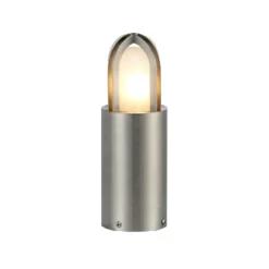 Baliza Paignton de acero inoxidable plata