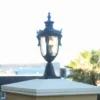 Baliza Philadelphia, bronce/ámbar, 54 cm, IP43