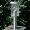 Baliza York, acero inoxidable, altura 40 cm, IP44, E27