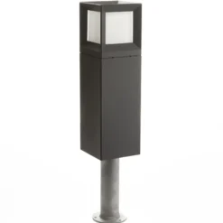 BEGA 84604 - baliza LED en grafito, 3.000 K