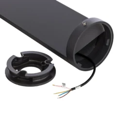 Bega Baliza LED 84749, grafito, fundición de aluminio, cristal