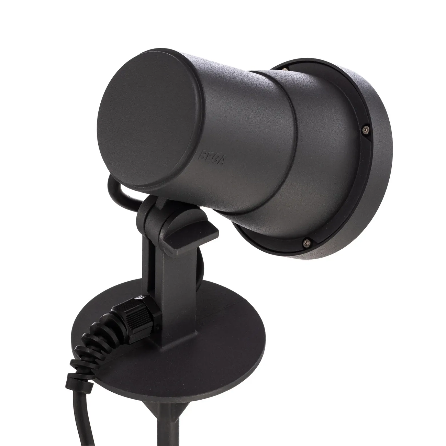 Bega foco exterior LED 85009, grafito, aluminio fundido, enchufe