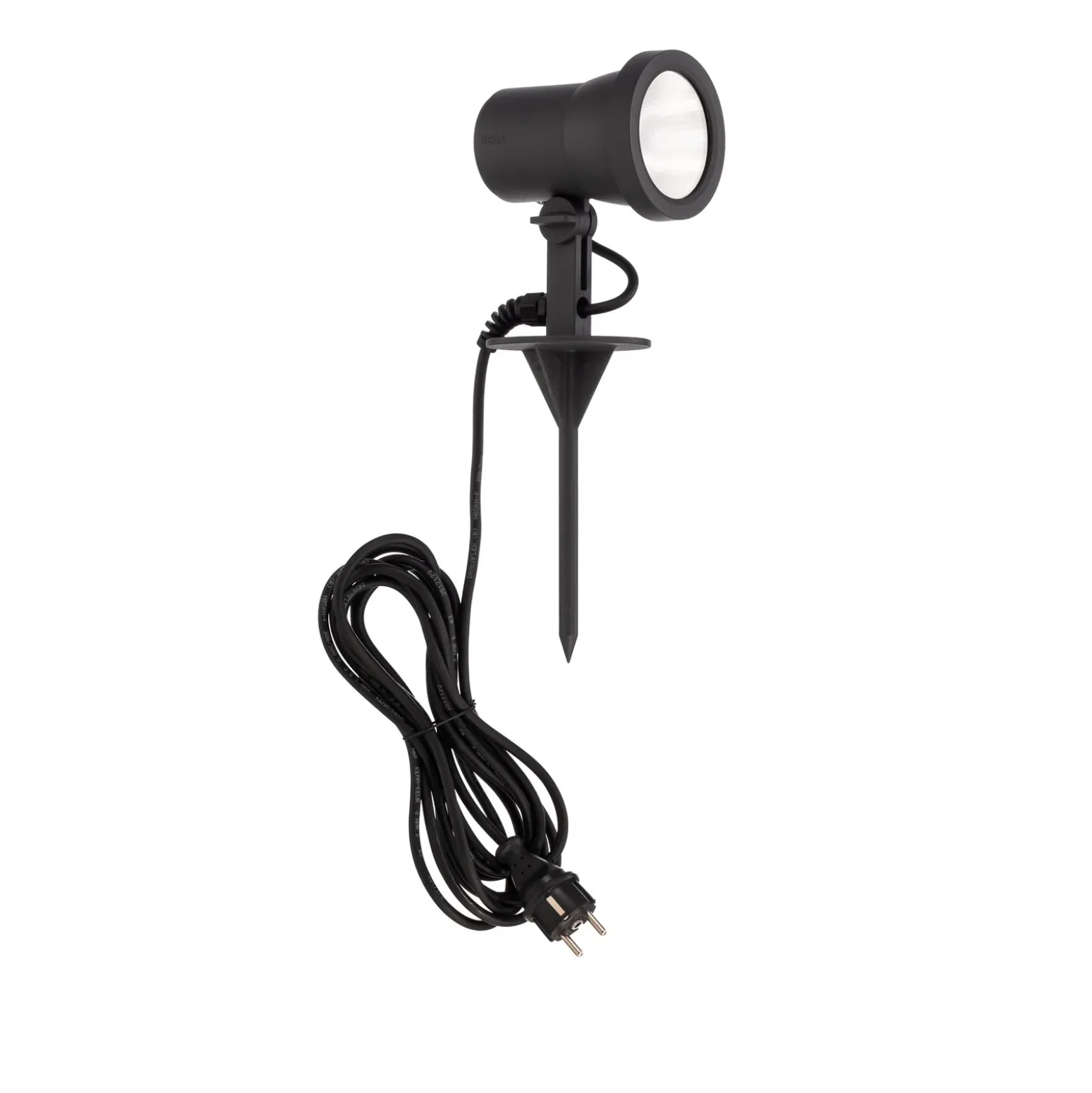 Bega foco exterior LED 85009, grafito, aluminio fundido, enchufe