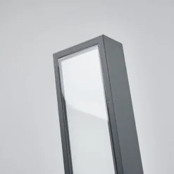 BEGA 77246K3 bolardo angular grafito 3.000K 1 lado