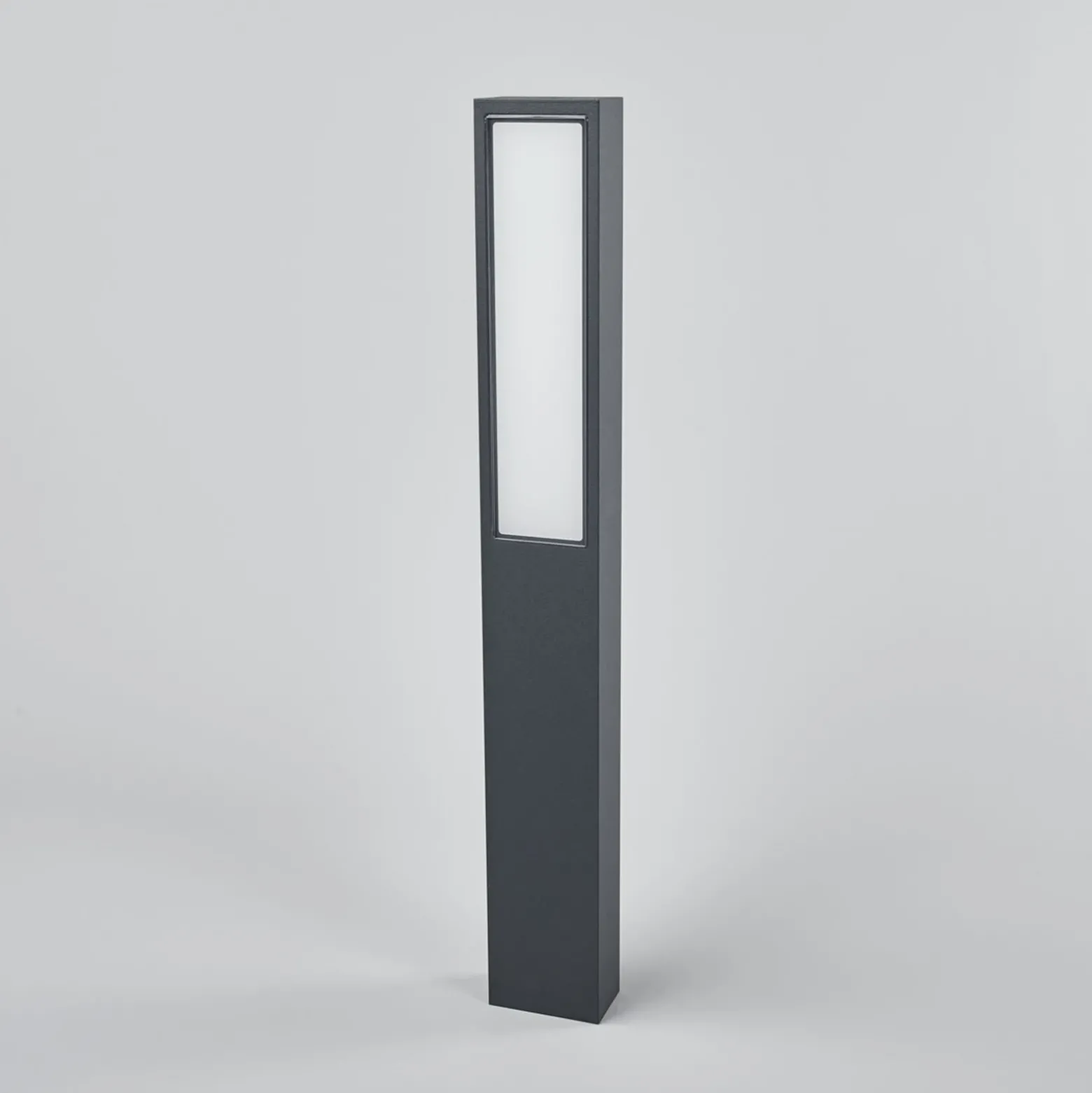 BEGA 77246K3 bolardo angular grafito 3.000K 1 lado