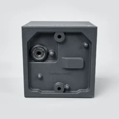Bega 66157K3 Plafón para exterior, color grafito, 3.000 K, 38°