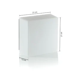 BEGA Lichtbaustein 66658K3 aplique LED, 21x21 cm