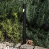Bisel baliza LED, negro, aluminio, altura 60 cm