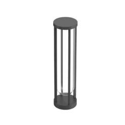 Bolardo FLOS In Vitro 2, 2.700 K, 60 cm, antracita