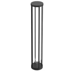 Bolardo FLOS In Vitro 3, 2.700 K 90 cm negro