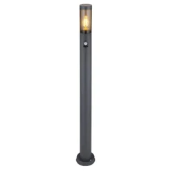Bolardo luminoso Boston con detector de movimiento Altura 110 cm